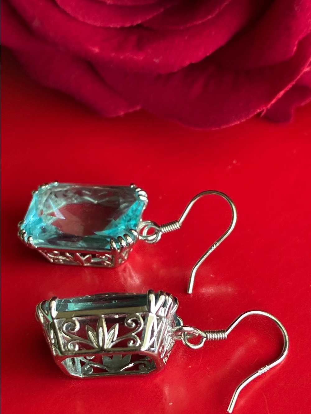 925 Sterling Silver Earrings - Picture 3 of 5